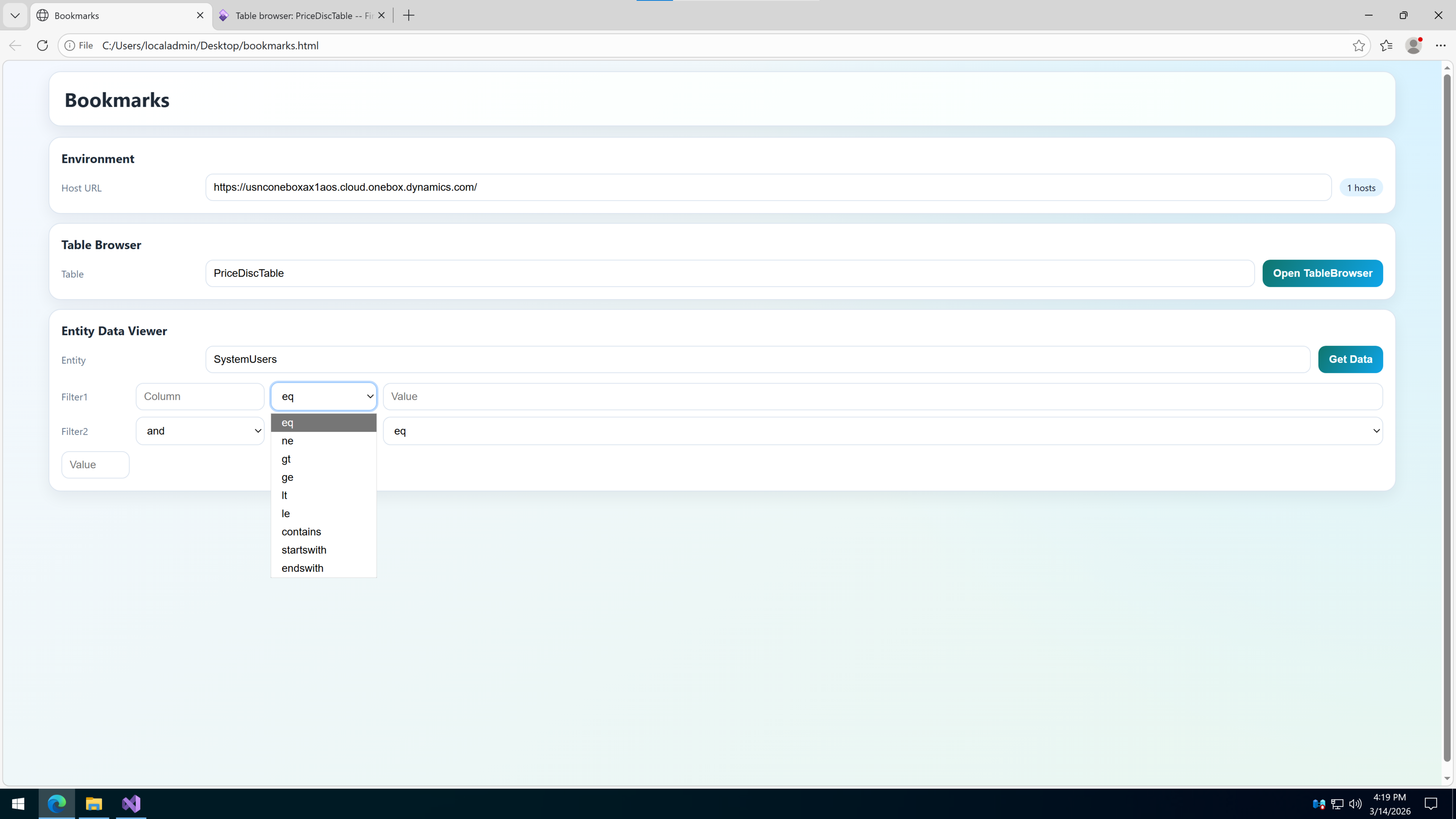 最终生成的 Bookmark HTML 页面